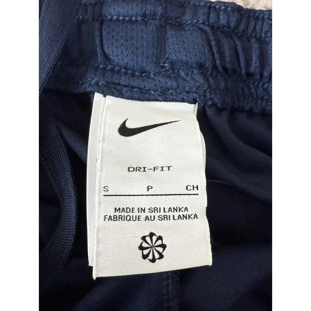 NEW Nike Size S Casual Athliesure‎ Drawstring Pants Navy Outdoor Tapered